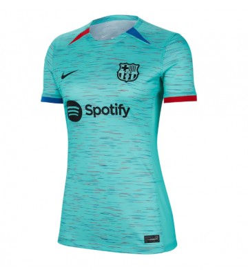 Maillot de foot Barcelona Troisième Femmes 2023-24 Manches Courte